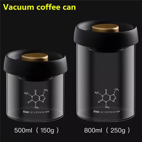 

storage bottles & jars 500ml-800ml-1350ml vacuum sealed jar glass grain container kitchen bottle