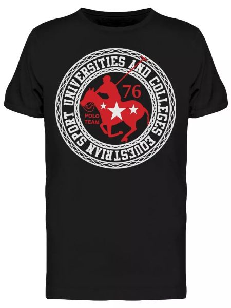 

classic sports polo team tee men's -image by shutterstock, White;black