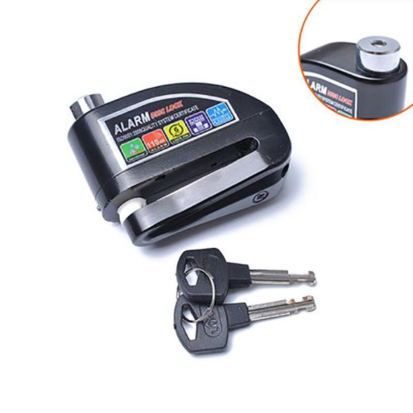 

theft protection motorcycle disc brake anti-theft lock super b core burglar alarm