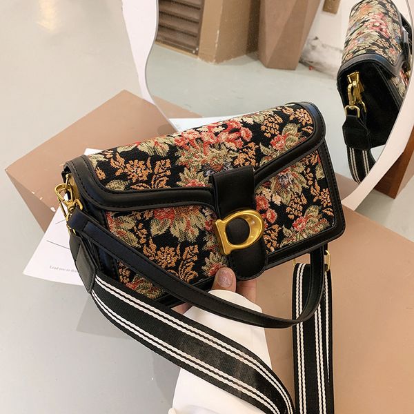 

luxury handbags bag women 2021 new print underarm single shoulder small square bag
