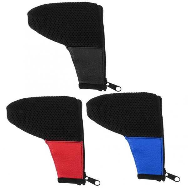 

club head covers l shaped zipper design protective cover putter headcover set outdoor sports accessories complete of clubs