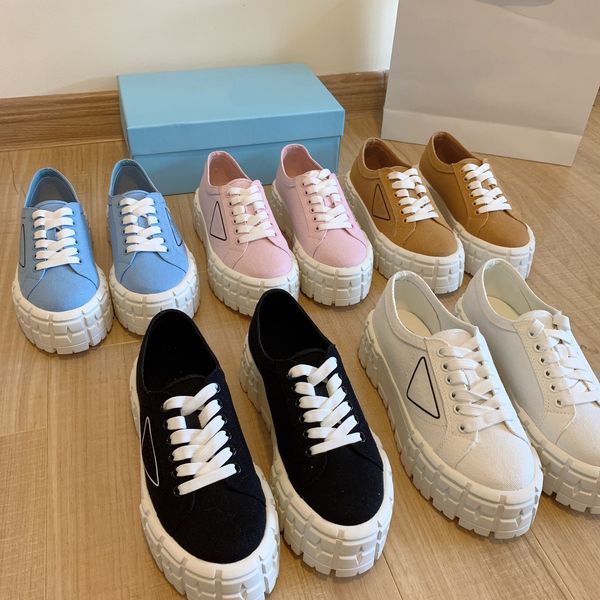

2021 luxurys designers shoe designer canvas casual shoes spring and fall fashion sneakers printing confortable womens outdoor platform with, Black