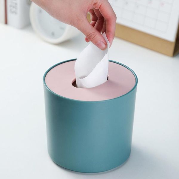 

mordern simple pp tissue box deskpaper holder dispenser storage napkin case organizer ornament craft stylish car boxes & napkins