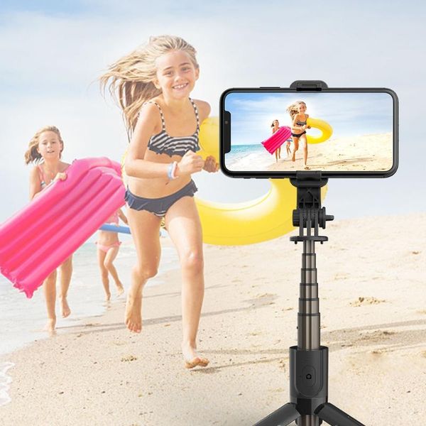 

selfie monopods stick bluetooth 4.0 tripod monopod smart phones holder stand