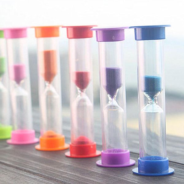 

other clocks & accessories colorful hourglass sandglass sand clock timers timer random colors 1 minute /2 minutes /3