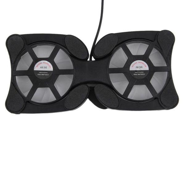 

port mini ocs notebook fan cooler cooling pad folding coller for 7"-15" lappads