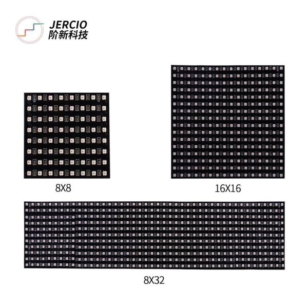 

xt1511-mini-d like ws2812b smd2427 8*8/8*32/16*16/22*22/11*44 led individually addressable dc5v pixels panels modules