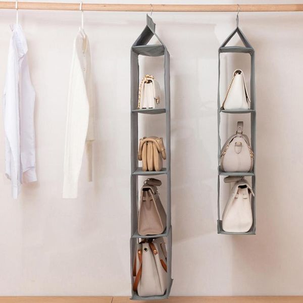 

storage bags 2/3/4-layer dust-proof wardrobe foldable hanging holder organizer