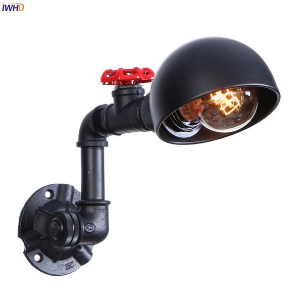 

wall lamp iwhd wandlamp rustic edison sconce with switch on/off 4w led bulb loft decor vintage industrial light applique murale