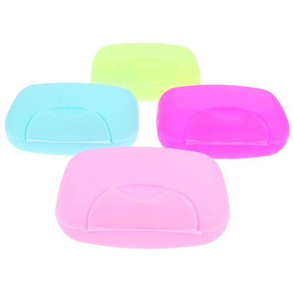 

soap dishes travel handmade box case waterproof leakproof with lock cover
