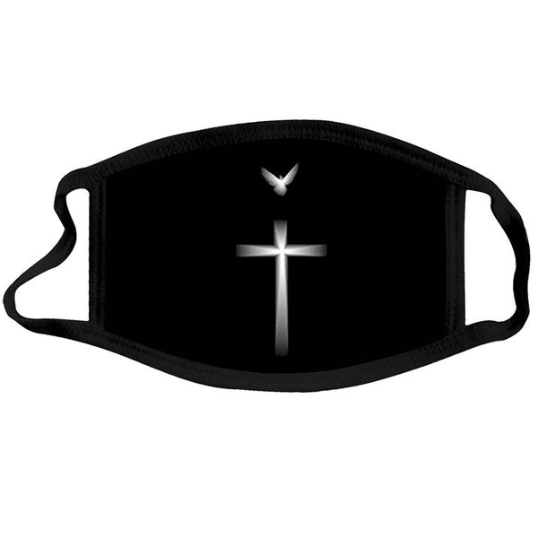 

factory outlet s easter cotton washable black cross warm dust mask sccw