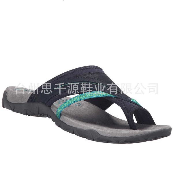 

casual shoes women's spring and summer new solid color women's toe sandals 43 ip1v, Black