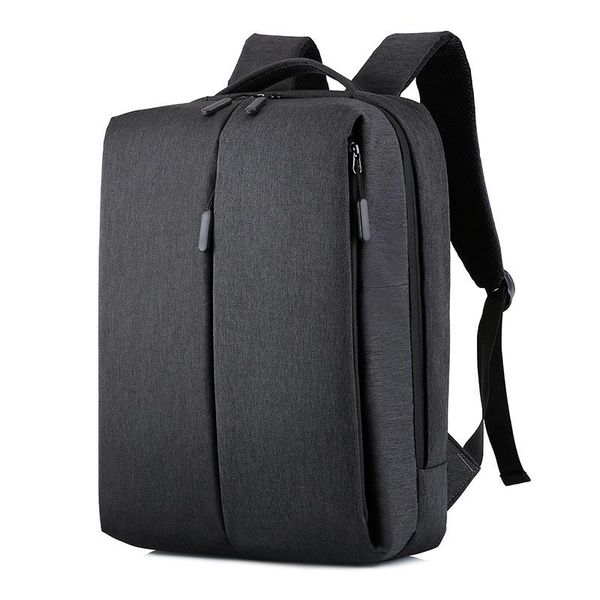 

backpack 2021 business casual solid color 15.6inch lapsimple travel large capacity student school bag mochilas