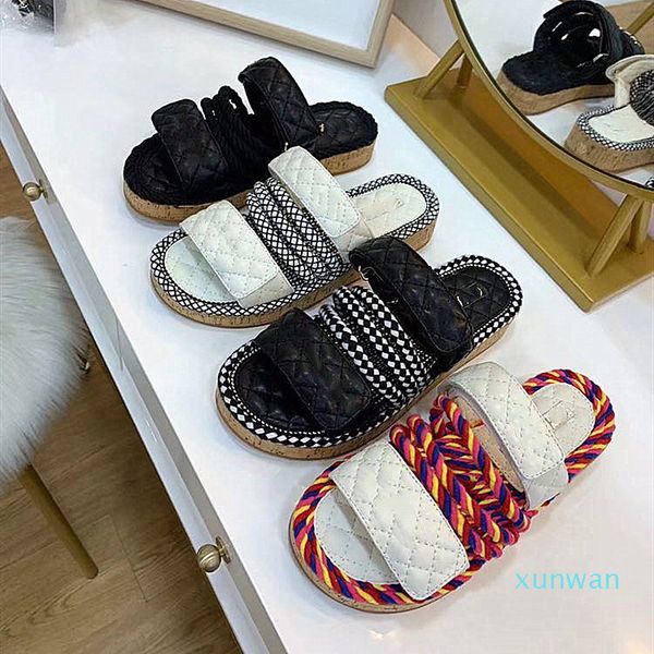 

magic stickers female new summer fairy european station leather thick casual roman shoes, Black