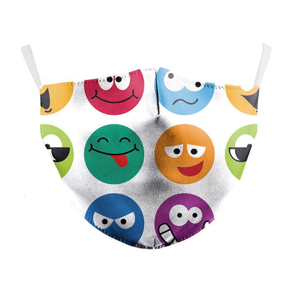 

fashion printing pattern washable pm2.5 anti haze dust mask adjustable