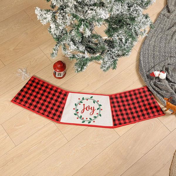 

christmas decorations exquisite tree skirt bottom decoration cloth cardboard fence prop holiday gifts for friends kids