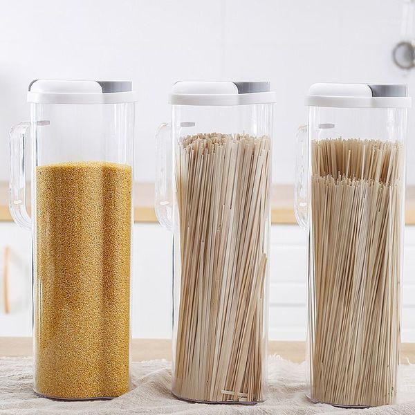 

storage bottles & jars noodle box household large-capacity kitchen plastic food tank for noodles, milk powder