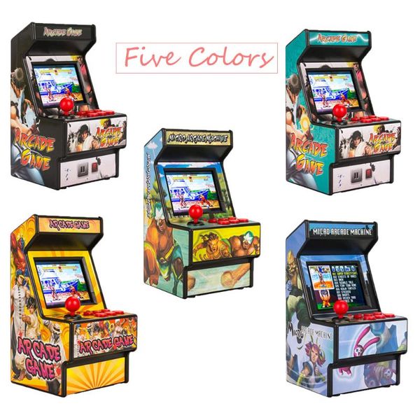 

mini arcade game 156 classic handheld games portable for kids & adults 2.8" eye-protected colorful screen rechargeable battery players