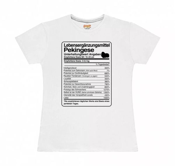 

T-Shirt Womens dose Pekingese Life Supplements by siviwonder, Mainly pictures