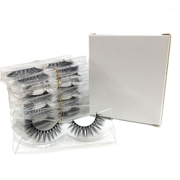 

natural eyelashes 3d mink lashes 100% cruelty false dramatic reusable fake makeup1