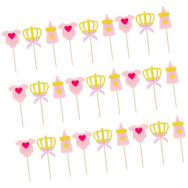 

other festive & party supplies 36pcs baby theme cake ers decorative cupcake muffin food fruit picks for shower birthday decoration