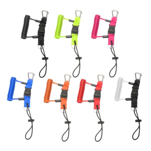 

pool & accessories scuba dive coil camera lanyard safety diving swimming