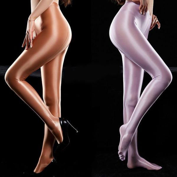 

yoga outfit seamless slim leggings women opaque tights shiny leggins sport fitness high waist gym anti-cellulite