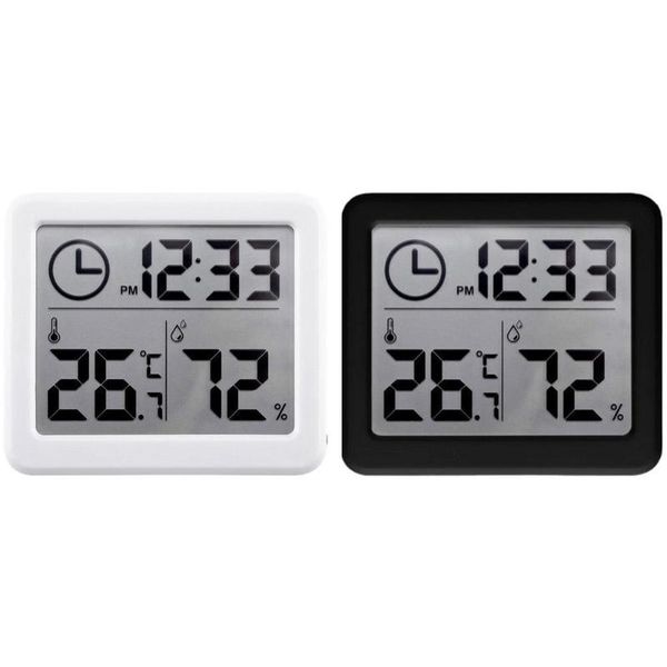 

wall clocks digital clock electronic smart meter lcd indoor temperature hygrometer humidity k3m6