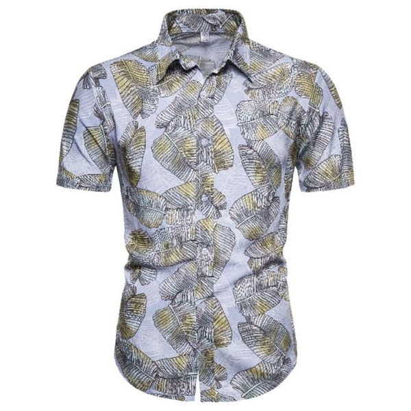 

men's casual shirts floral short sleeve shirt men 3xl big size streetwear flower print blusa hawaii elegant party beach blouse, White;black