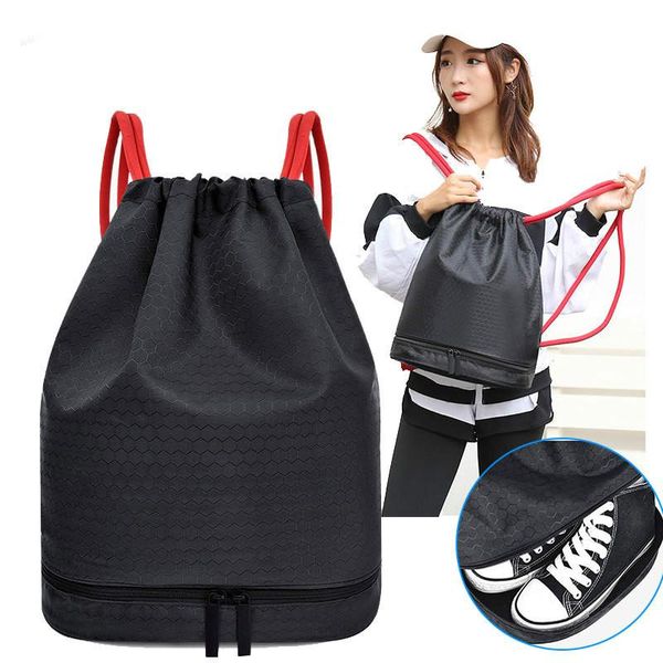 

outdoor bags drawstring swimming backpack dry wet bag sport shoulder travel pool beach swimsuit waterproof swim