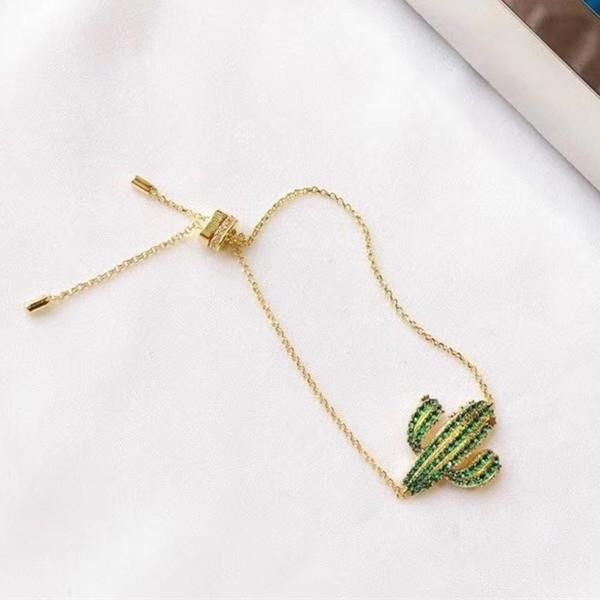 

link, chain designer fashion 925 sterling silver jewelry 3a cubic zirconia party adjustable bracelet, Black