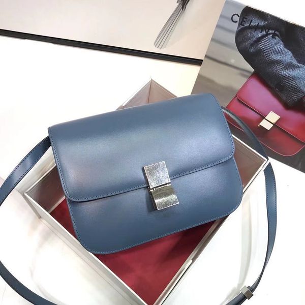 

70% off luxury handbag genuine box factory first layer cow leather women's bag duplicate shoulder messenger bag small square 6vwc 3ame