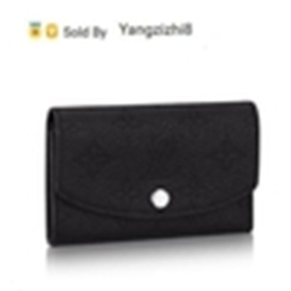 

yangzizhi8 2018 coin purse m64049 ana new women fashion shows exotic leather bags iconic bags clutches evening chain wallets purse, Black;red