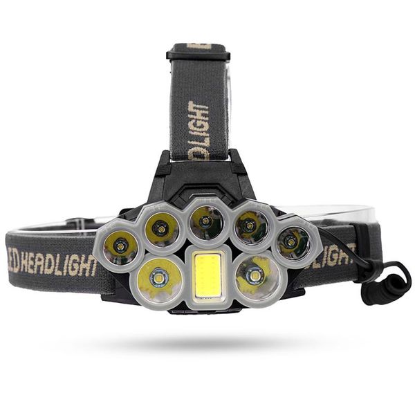 

headlamps waterproof xml xpe cob 8 leds headlamp headlight head torch outdoor ultra bright usb chargeable