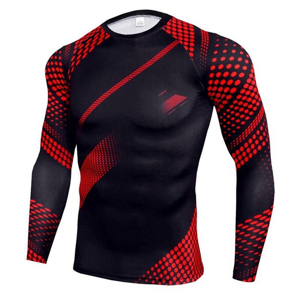 

gym clothing men training suit stretch quick-dry tight compression sports fitness long-sleeved t-shirt trousers pant sportswear, White;black