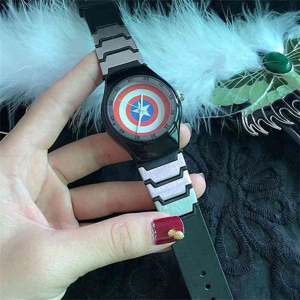 

captain usa children's watch superhero cartoon creative gift watch