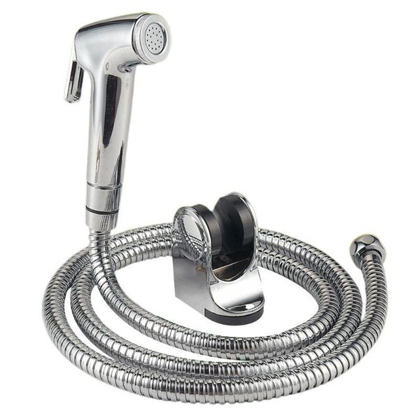 

bidet faucets lgqing handheld toilet spray shower head douche washing shattaf with stainless steel hose wall mounted holder