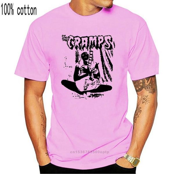 

men's t-shirts the cramps poison ivy logo black &amp white t shirt tee 100% cotton, White;black