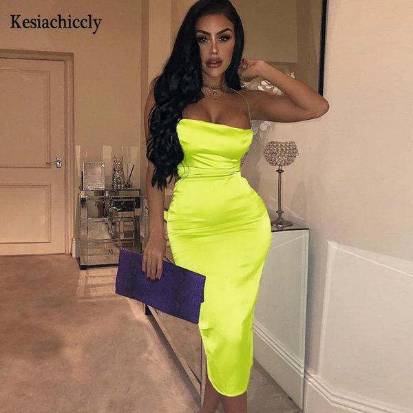 

kesiachiccly elegant backless skinny club dresses chic draped pleated lace up streetwear sleeveless woman leisure vacation dress casual, Black;gray