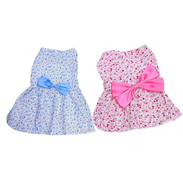 

dog apparel wedding dresses lovely floral pet dress chihuahua pug yorkie clothes puppy cat for small dogs autumn 5 sizes