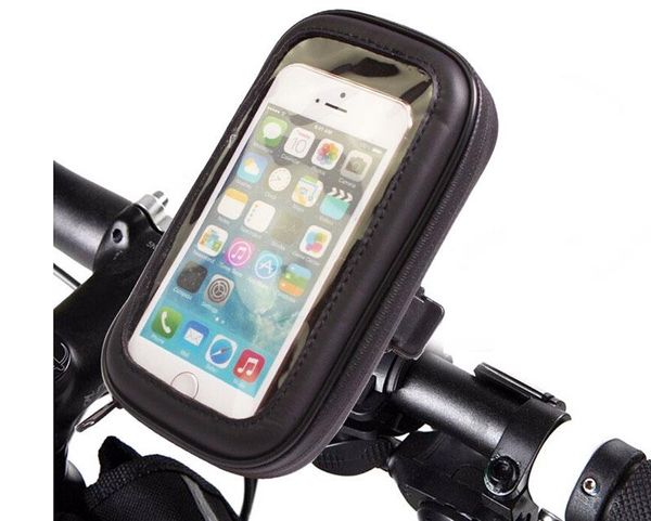 

cell phone mounts & holders bicycle bike mobile holder waterproof touch screen case bag for sony xa1 plus/xz1/xz1 compact,zte nubia z