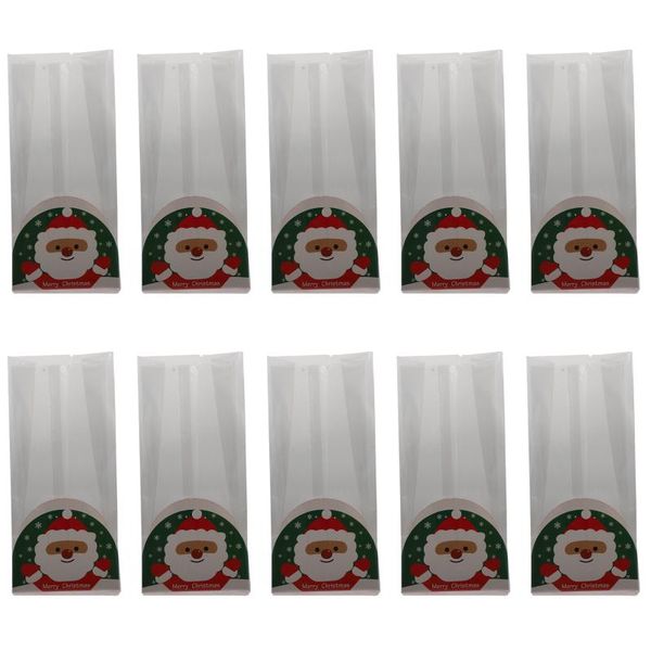 

gift wrap 50 sets xmas themed package bags christmas containers bread packaging