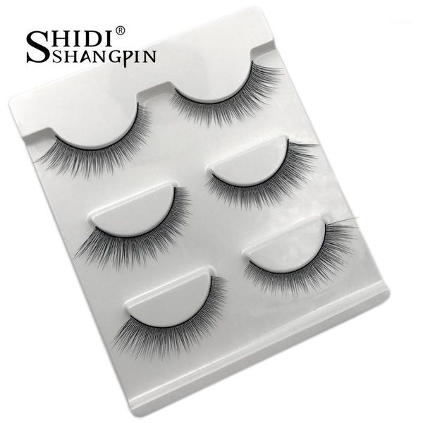 

false eyelashes eye lashes 3 pairs natural eyelash extension full strip lash maquillage cilia faux cilios makeup tools fast ship1