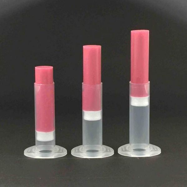 

eyebrow tools & stencils 3 pcs/lot lipstick mold easy canned plastic diy mould crafts lip tub makeup accessories