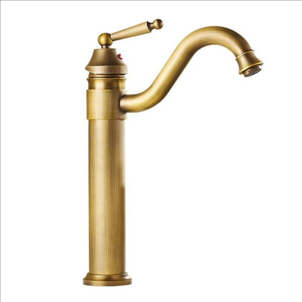 

bathroom sink faucets deck basin mixer tap antique/ gold/ faucet waterfall