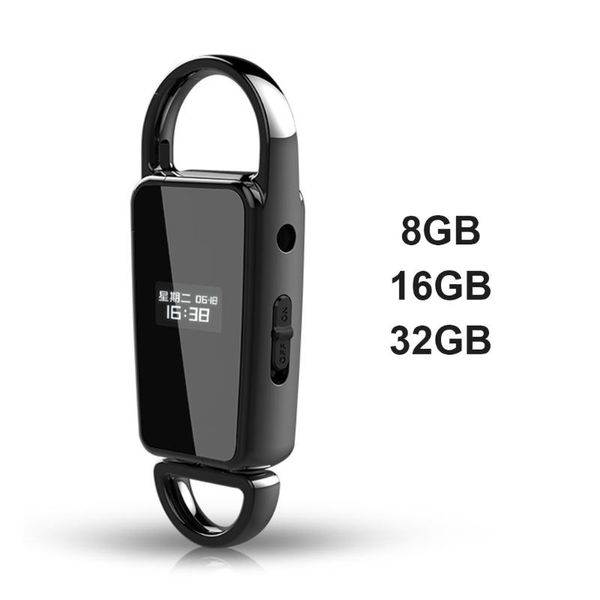 

32gb portable mini smart voice recorder one-key digital audio recording penmp3/wma/wav player