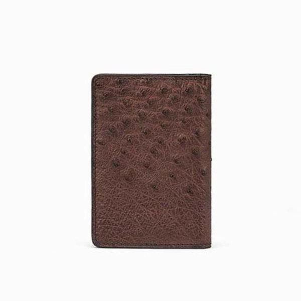 

wallets gete true ostrich leather small card bag male compact pack contracted more screens set holder men wallet, Red;black