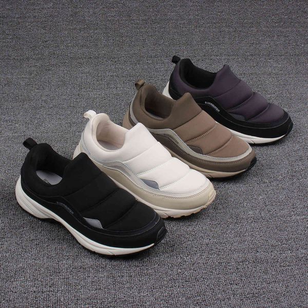 

korean single outdoor anti-skid wear-resistant mountaineering walking shoes women's with cotton covered feet casual