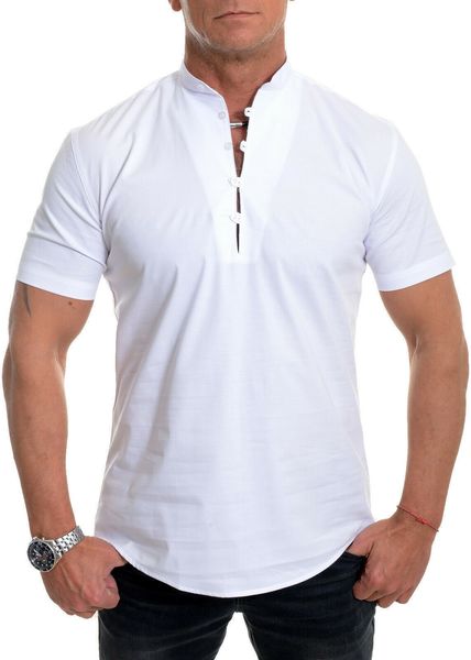 

men's shirts 2021 hort leeve caual wear, White;black