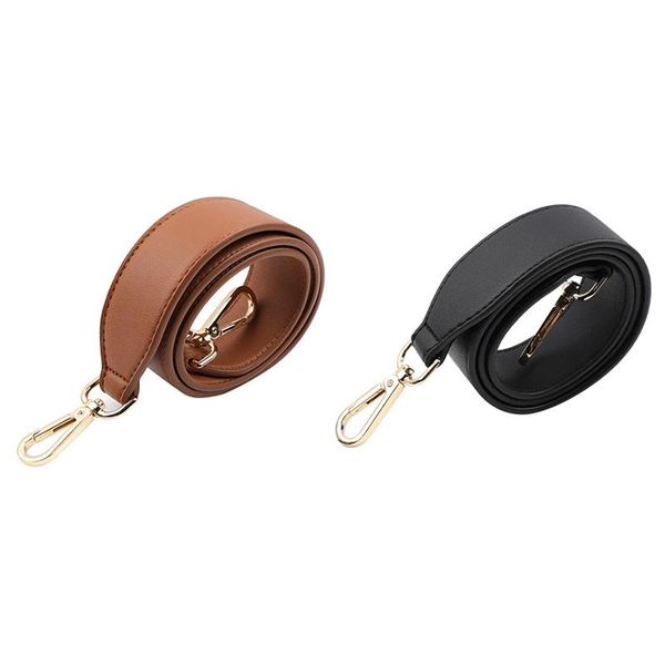 

bag parts & accessories female shoulder strap handbag replacement belt pu, Black